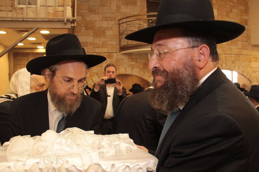 גלריה: ברית לנכדו של ח"כ יעקב אשר