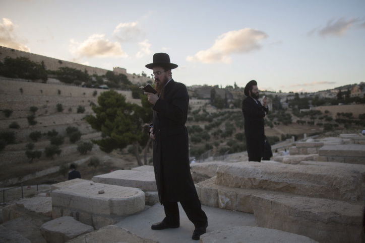 תיעוד: הילולת "אור החיים" בהר הזיתים