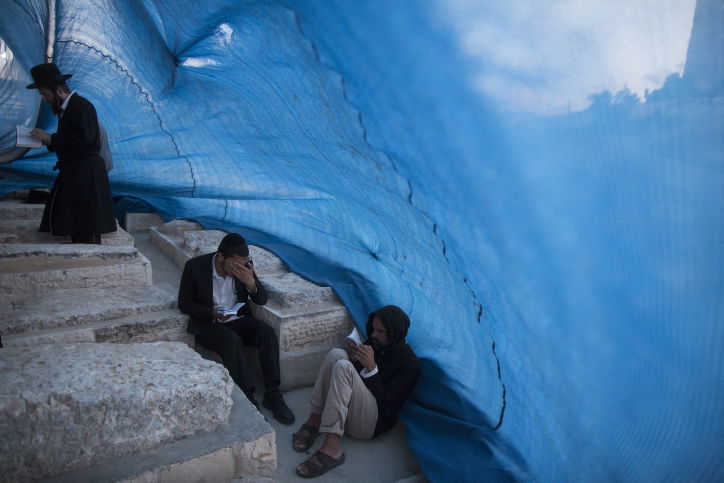 תיעוד: הילולת "אור החיים" בהר הזיתים