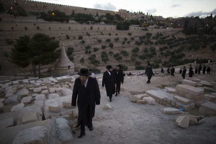 תיעוד: הילולת "אור החיים" בהר הזיתים