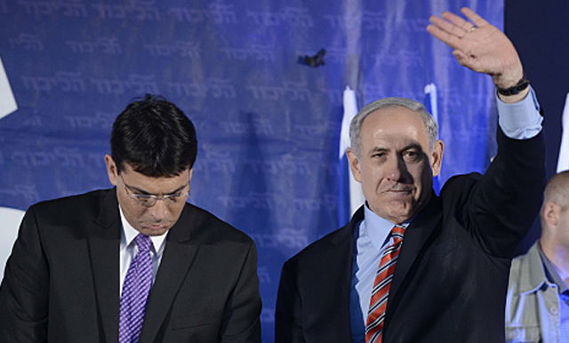 נתניהו עם דנון