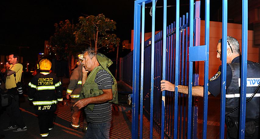 בית הספר באשדוד בו נפלה הרקטה