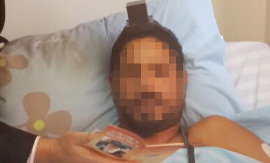 צפו: החייל שנפצע קשה הניח תפילין וזעק "שמע ישראל"