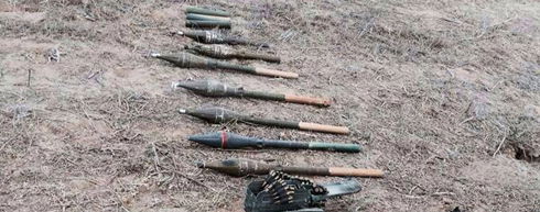 האמל"ח שנתפס עם המחבלים