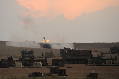 חיילי צה"ל בגבול הרצועה