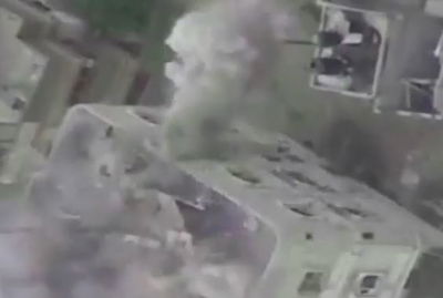 תיעוד: צה"ל מפציץ בתים בחאן יונס