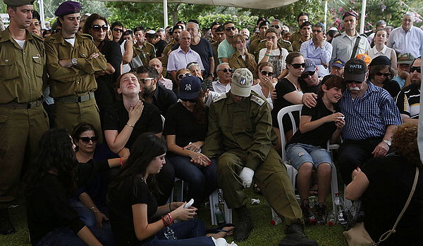 הלווייתו של רב-סרן (מיל') אמוץ גרינברג