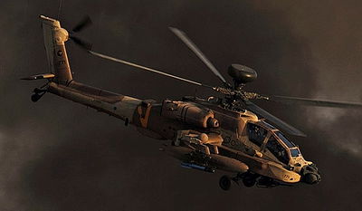 מסוק של חיל האוויר בפעולה