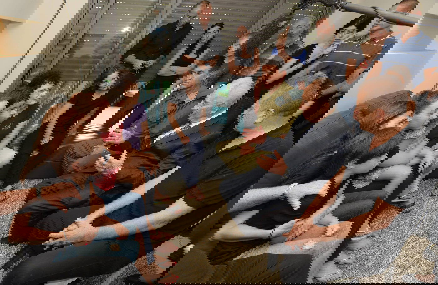 הנשיא שמעון פרס בניחום אבלים: "אין לי ספק שישראל תצא מנצחת"