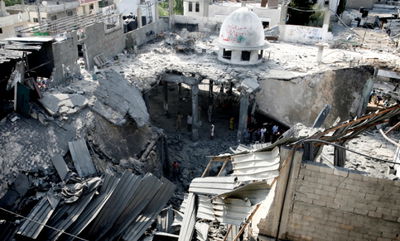 ההריסות ברצועת עזה • תמונות