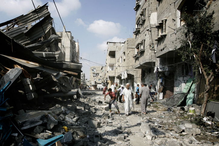 ההריסות ברצועת עזה • תמונות