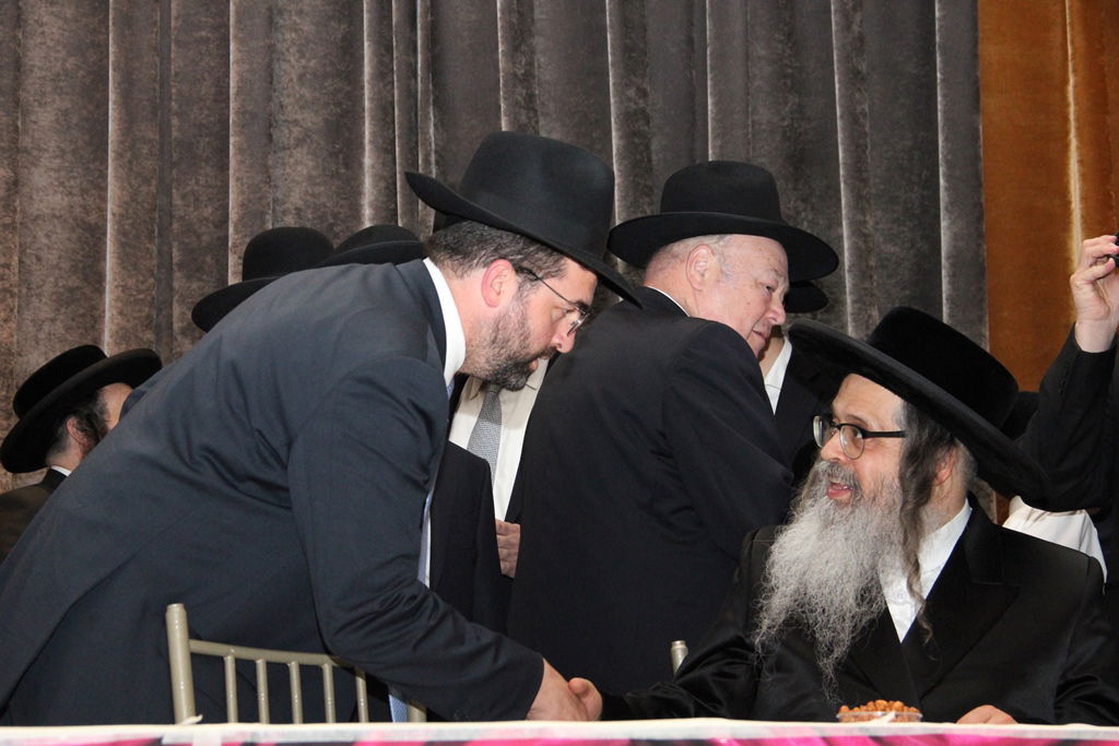 תיעוד ענק: ביקור האדמו"ר מסאטמר בלייקווד