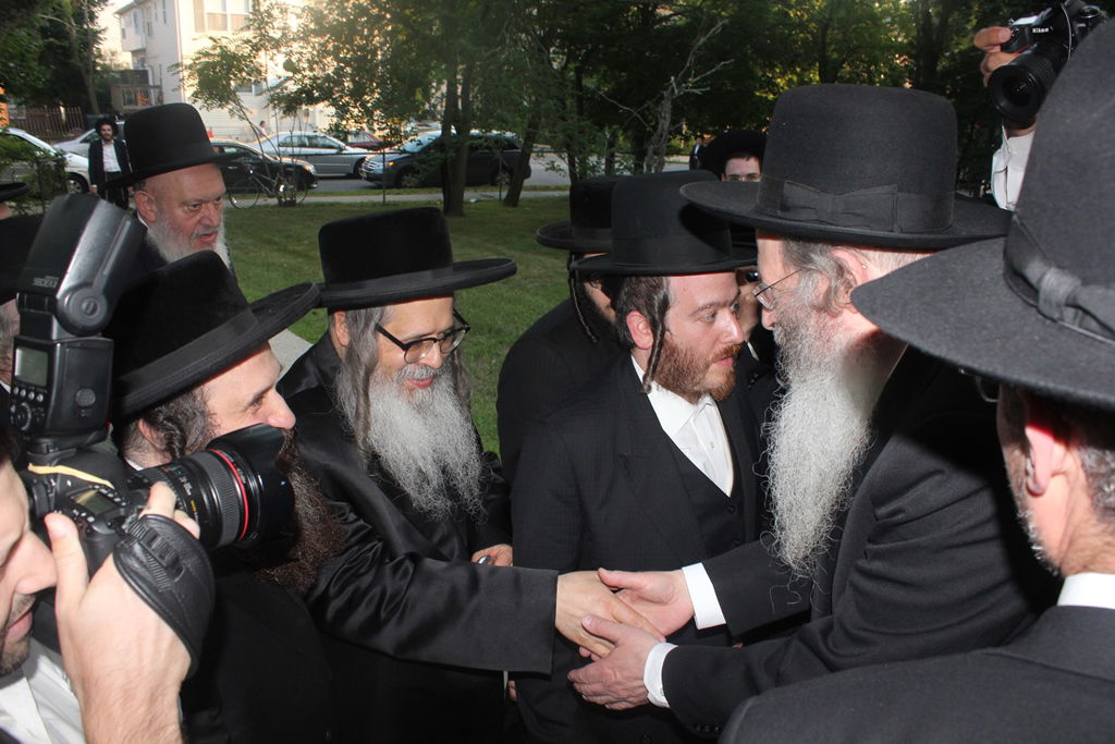 תיעוד ענק: ביקור האדמו"ר מסאטמר בלייקווד