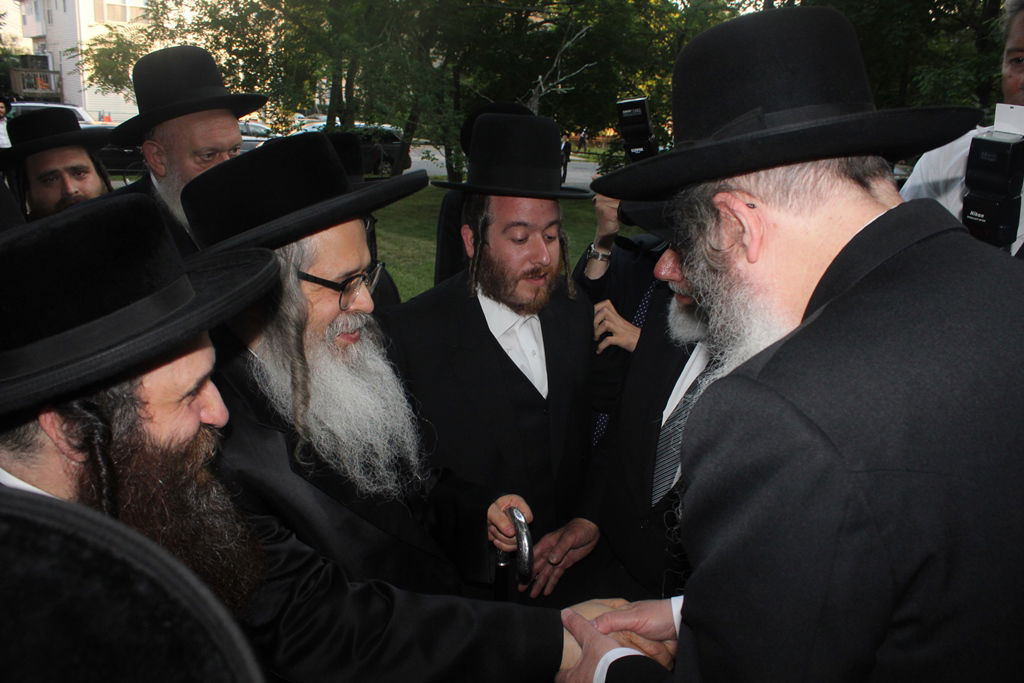 תיעוד ענק: ביקור האדמו"ר מסאטמר בלייקווד