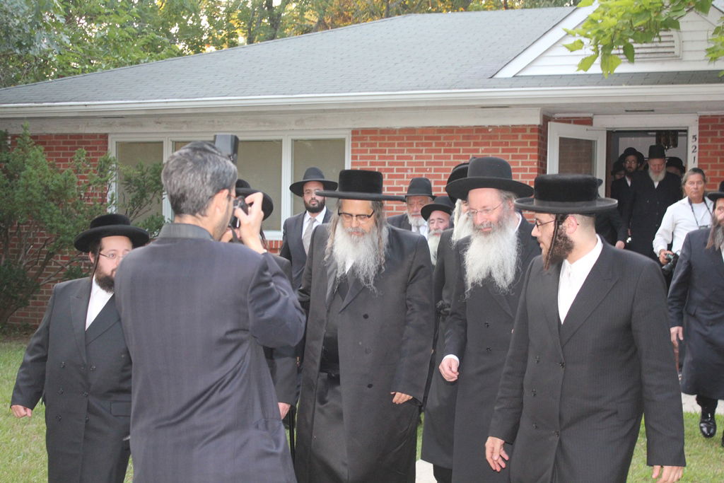 תיעוד ענק: ביקור האדמו"ר מסאטמר בלייקווד