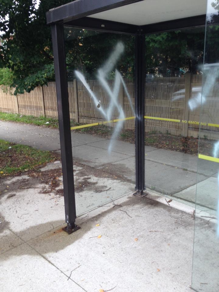 קנדה: צלבי קרס רוססו לעיני יהודים