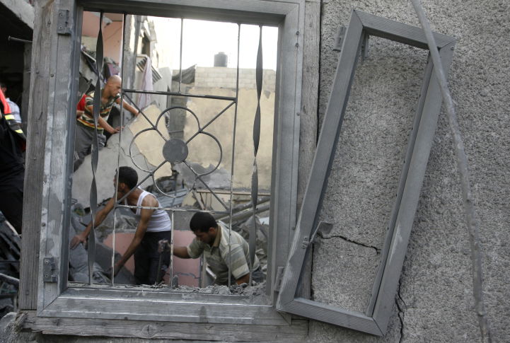 ההרס ברצועת עזה נחשף • תמונות