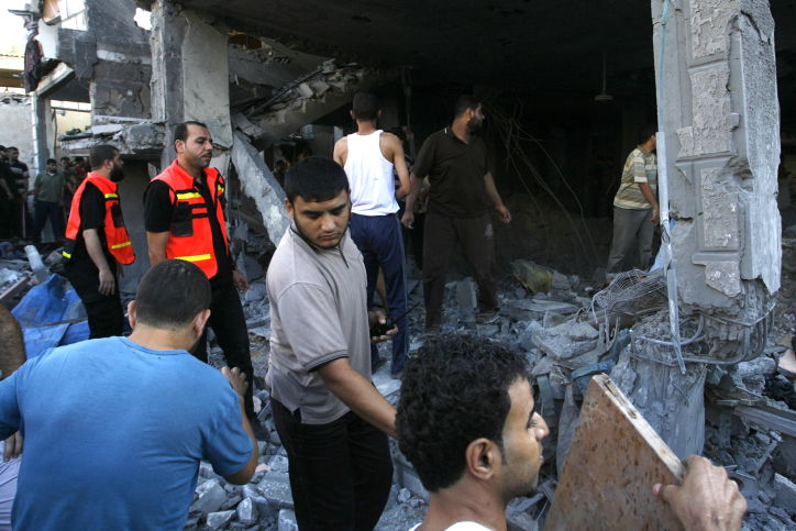 ההרס ברצועת עזה נחשף • תמונות