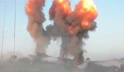 רגע פיצוץ המנהרה