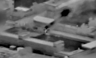 צפו: שיגור רקטות מבית ספר בעזה