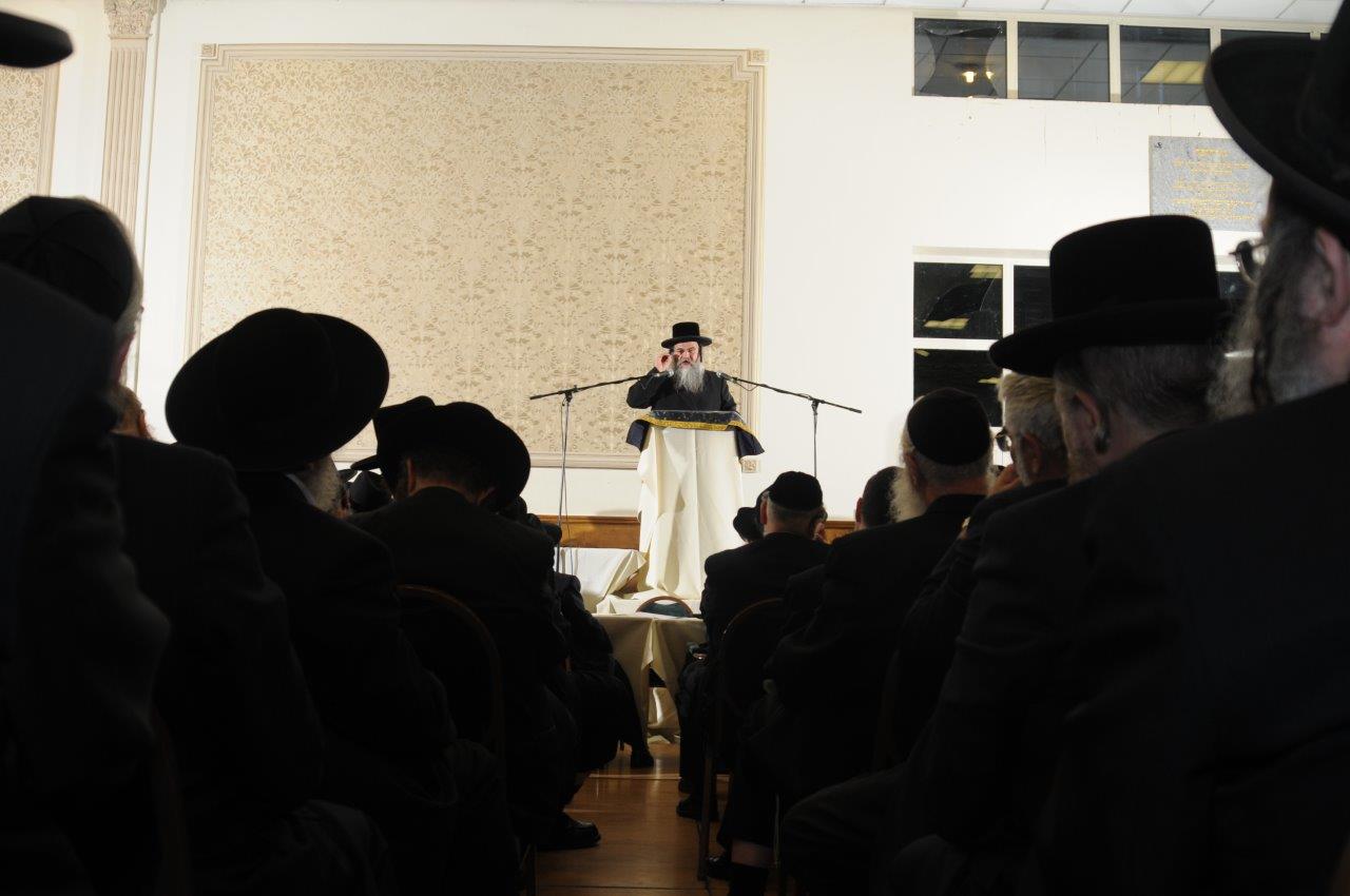 גלריה: עצרת תפילה באנטוורפן בגלל המצב בארץ