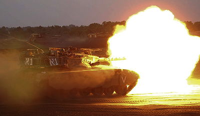 סרטוני חמאס: ניסיון לפגוע במשוריין ישראלי בעזה - כשל