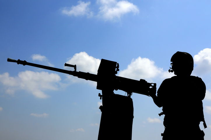 תמונות: ספינות חיל הים בחופי עזה