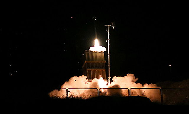 כיפת ברזל בגוש דן