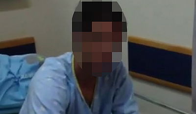 הפצוע בבית החולים משחזר את התקרית