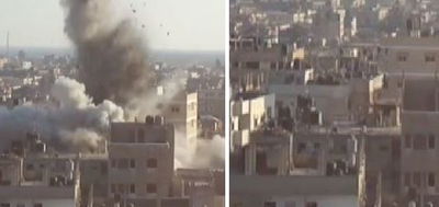 תיעוד: כך מפציצים בית של מחבל