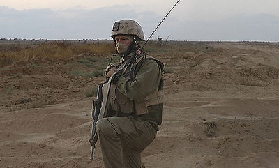 מיוחד: כתב ynet בשיירה משוריינת של גבעתי בלב עזה