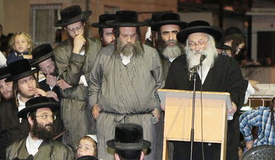 הלווית אברהם וואלעס הי"ד