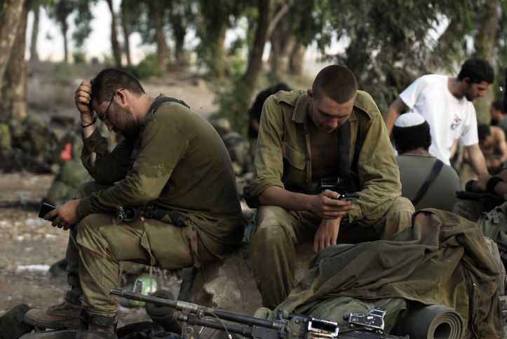 תמונות: לוחמי צה"ל יוצאים מעזה