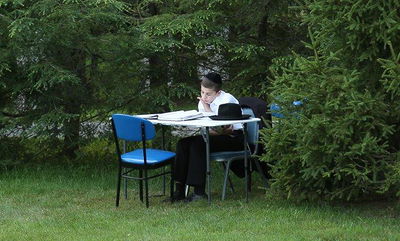 לימוד תורה בהרי הקטסקיל