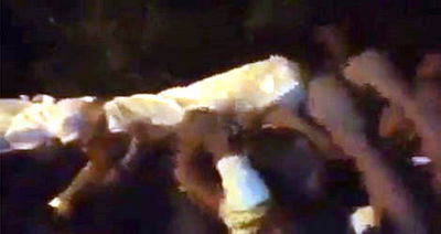 צפו: הלווית המחבל מפיגוע הדריסה בירושלים