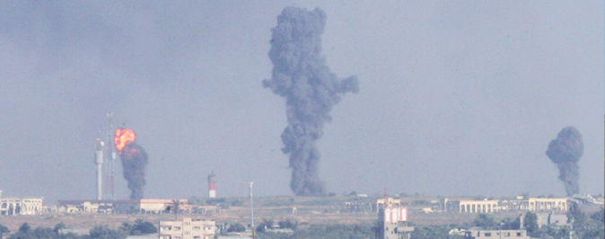 צה"ל תוקף ברצועה