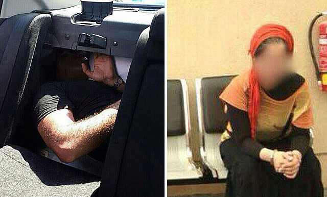 הערבייה שנעצרה והפלסטינים ברכב