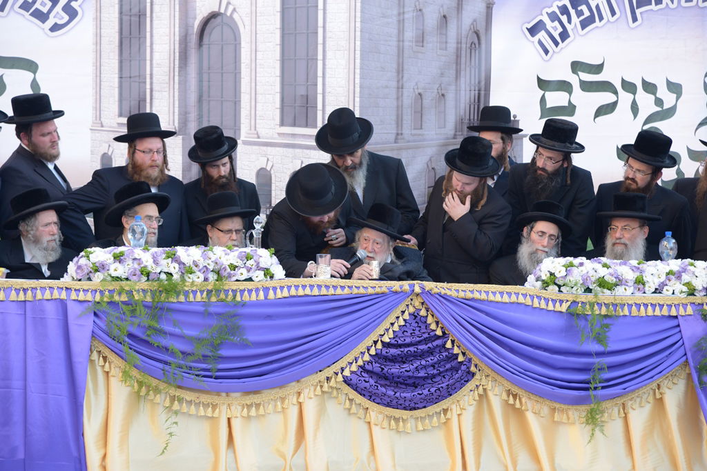 גלריה: הנחת אבן הפינה לבית המדרש ערלוי באלעד