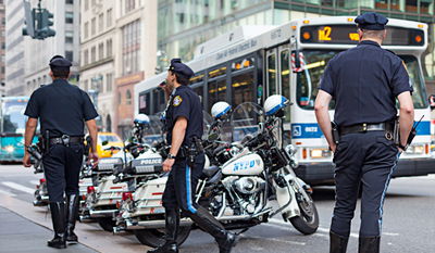 שוטרים בארה"ב