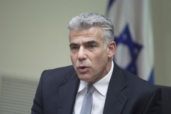 שר האוצר יאיר לפיד