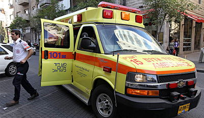 בני ברק: פצוע קשה בתאונת דרכים