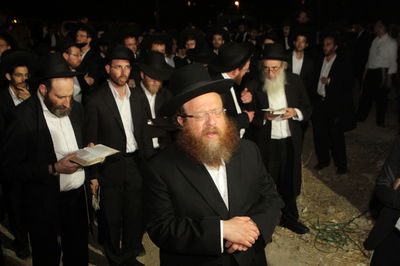 עצרת המחאה, אמש