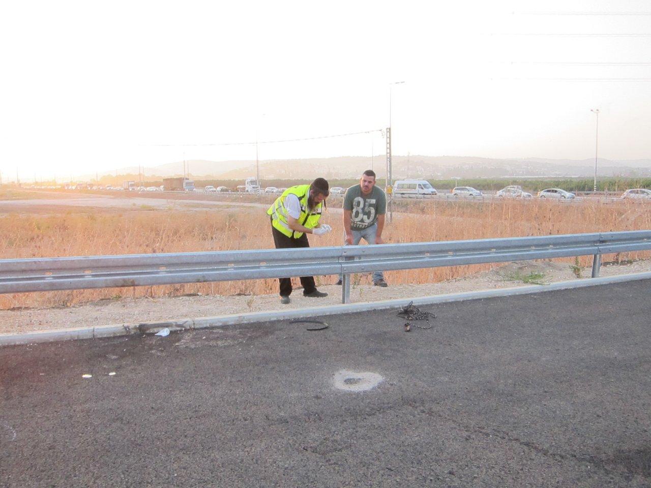 צומת חסידים: רוכב אופנוע נהרג מפיצוץ מטען