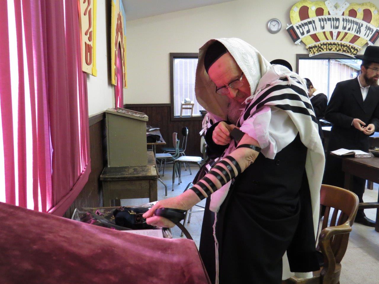 תיעוד: הרבי ממטרסדורף בקעמפ