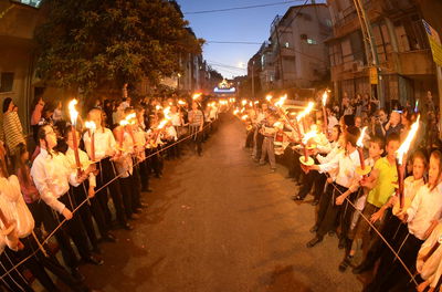 גלריה: הכנסת ספר תורה לביהמ"ד צאנז בבני ברק