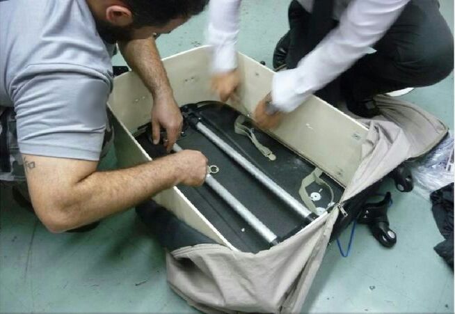 המזוודה שנתפסה