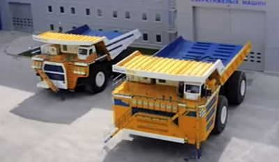 משאית העבודה הגדולה בעולם