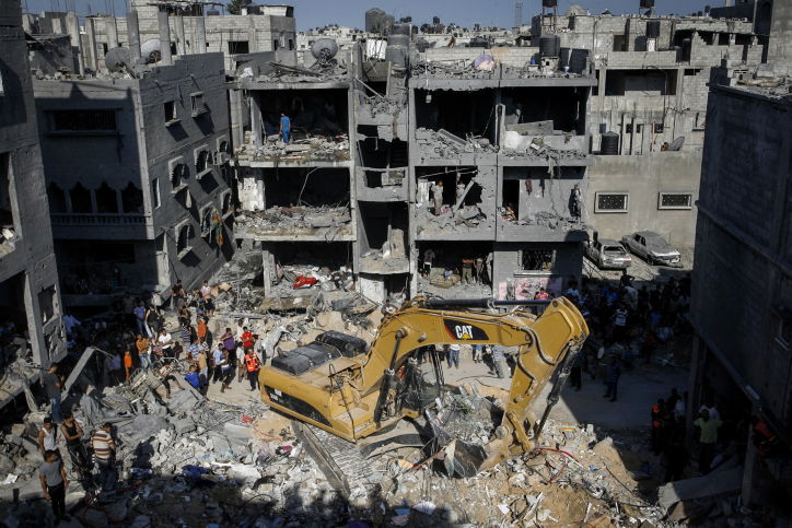 תיעוד: ההרס והחיפושים לאחר חיסול בכירי חמאס