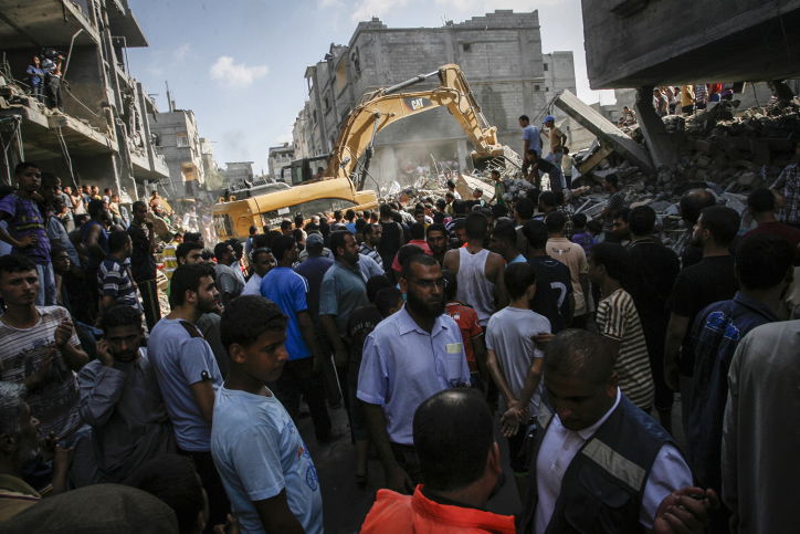 תיעוד: ההרס והחיפושים לאחר חיסול בכירי חמאס