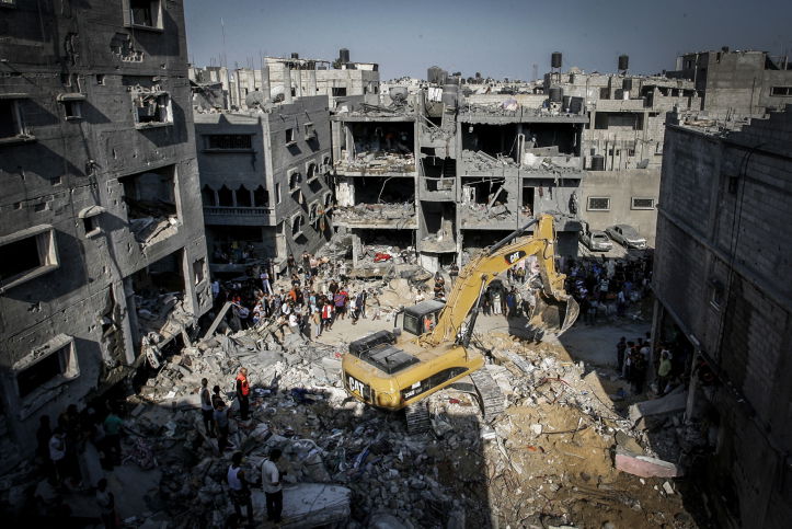 תיעוד: ההרס והחיפושים לאחר חיסול בכירי חמאס